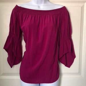 Off the shoulder shirt